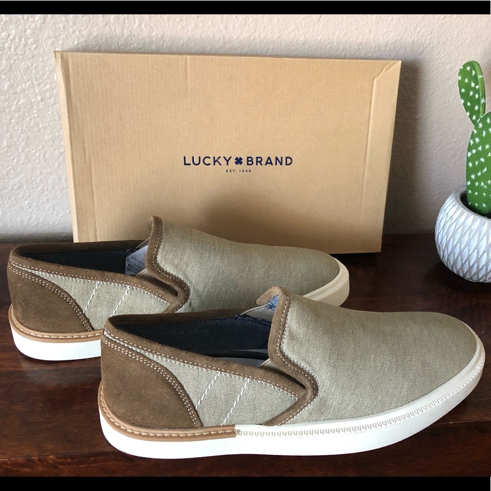 Lucky Brand Men’s Dexter Slip on Sneaker size 10.5